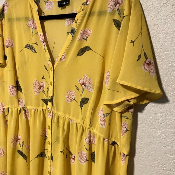 Women’s torrid plus size blouse sz: 1x - Picture 2 of 7